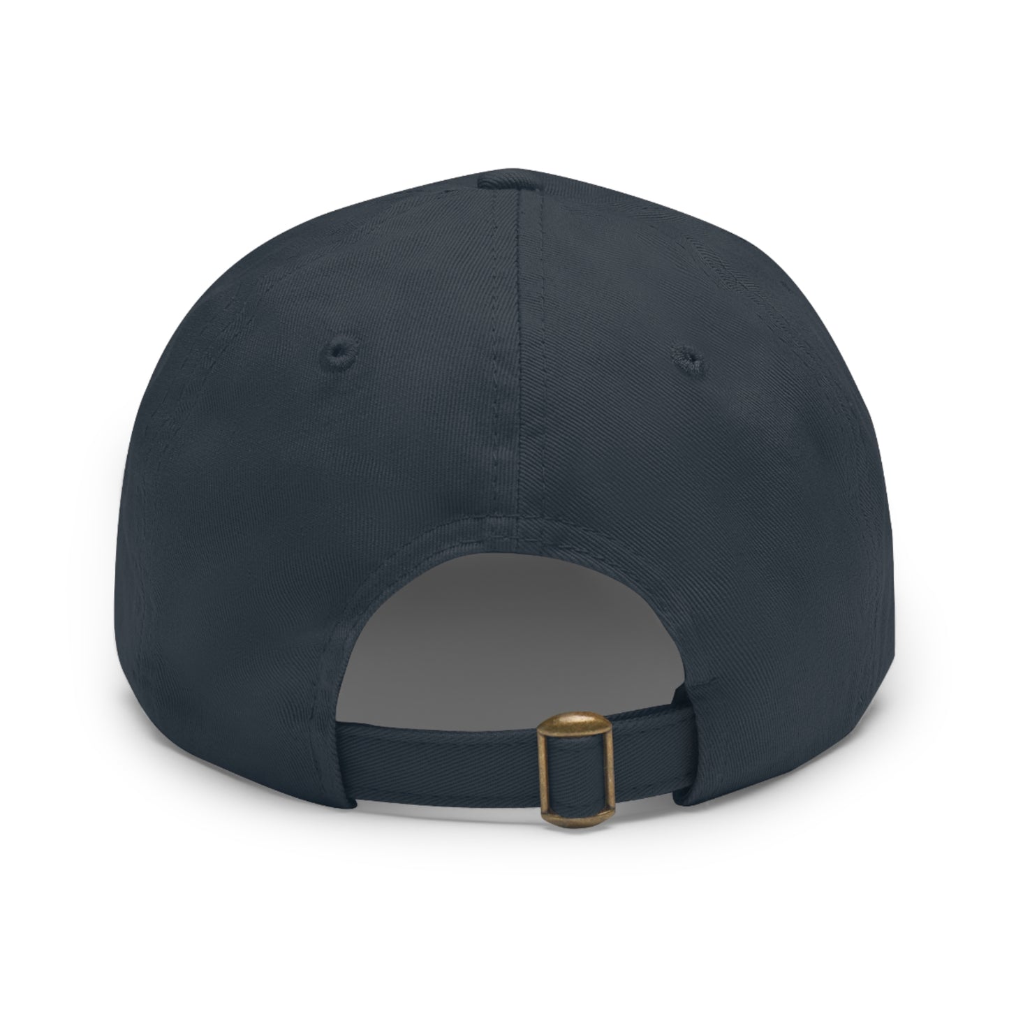 NEMESIS LOGO Dad Hat with Leather Patch (Rectangle)