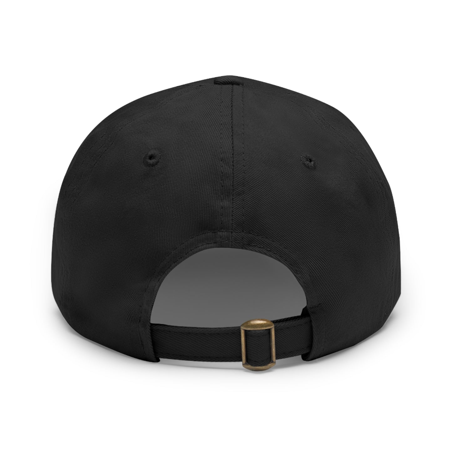 NEMESIS LOGO Dad Hat with Leather Patch (Rectangle)