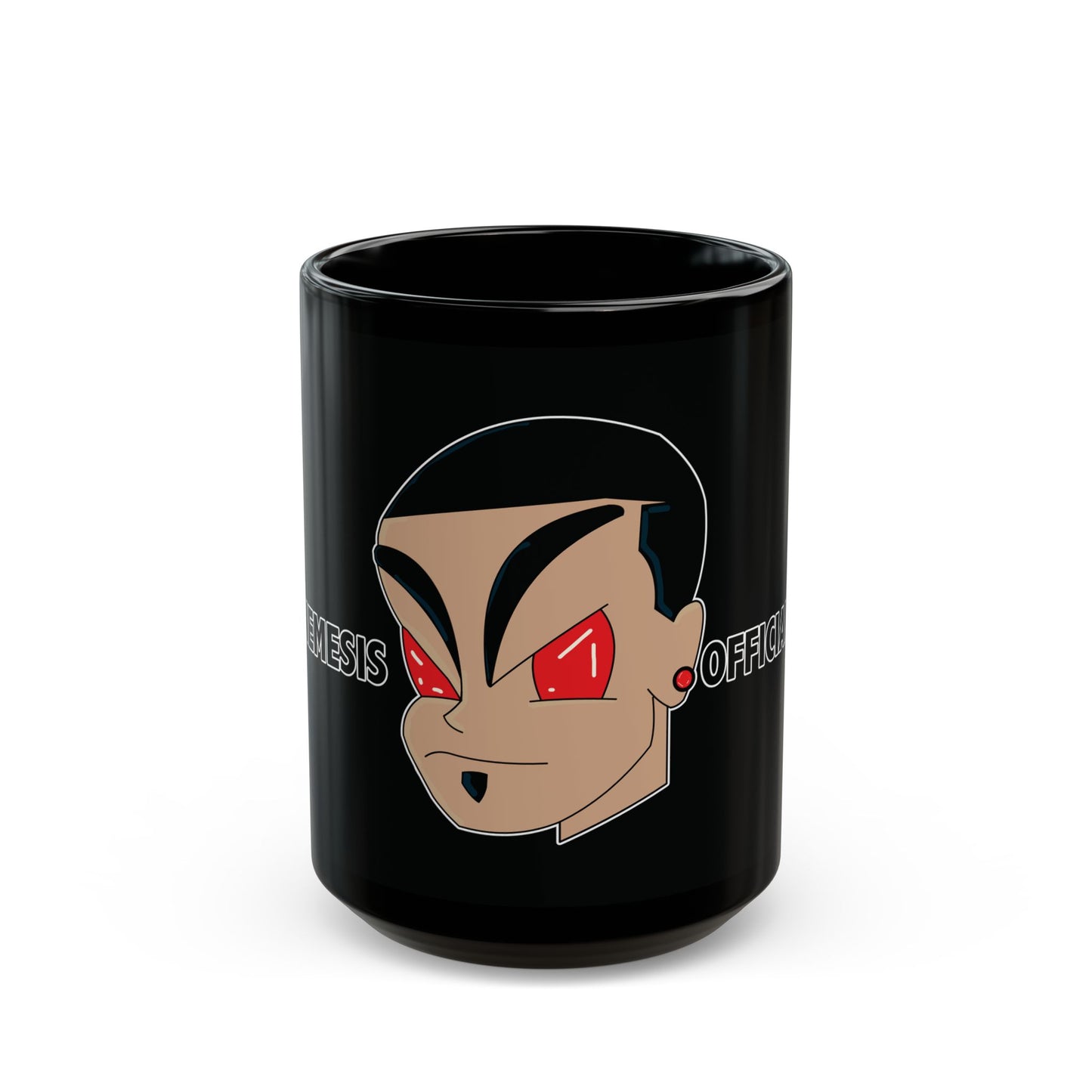 NEMESIS LOGO Black Mug (11oz, 15oz)