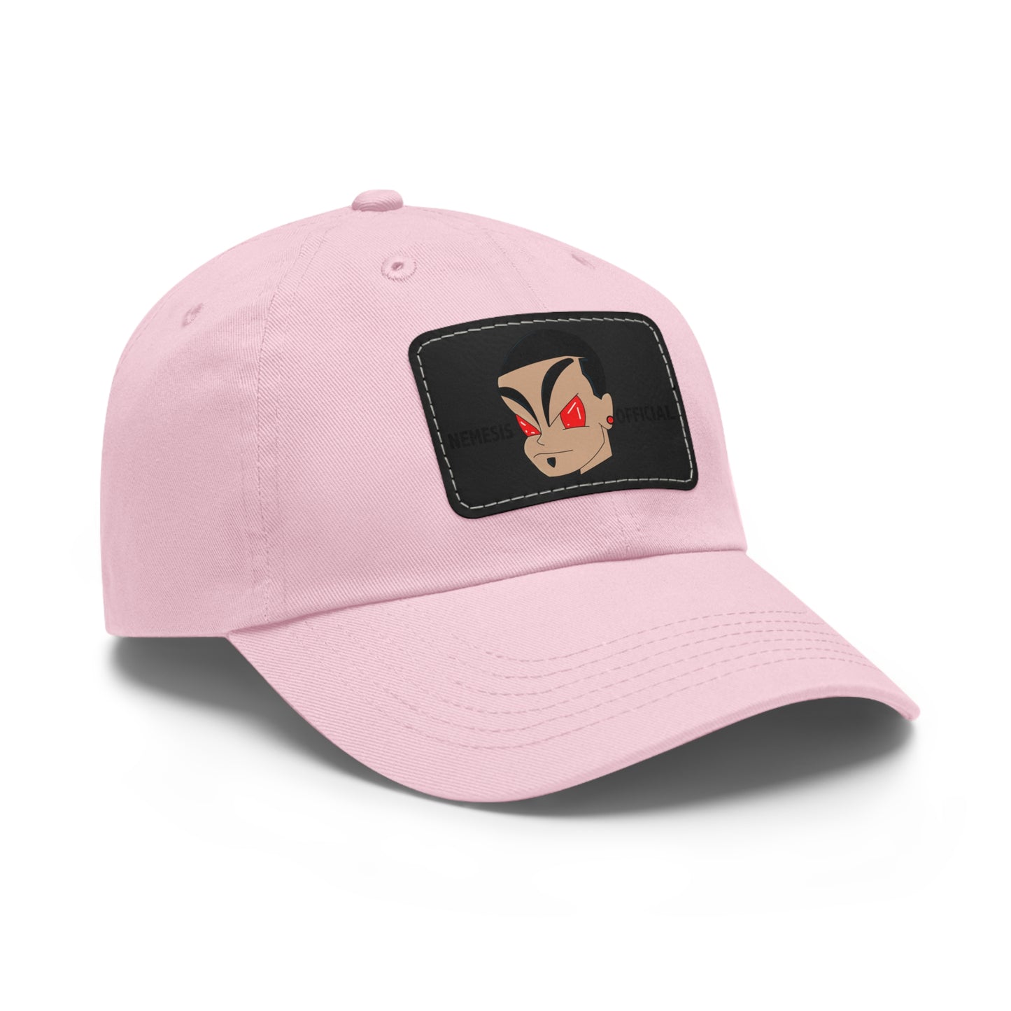 NEMESIS LOGO Dad Hat with Leather Patch (Rectangle)